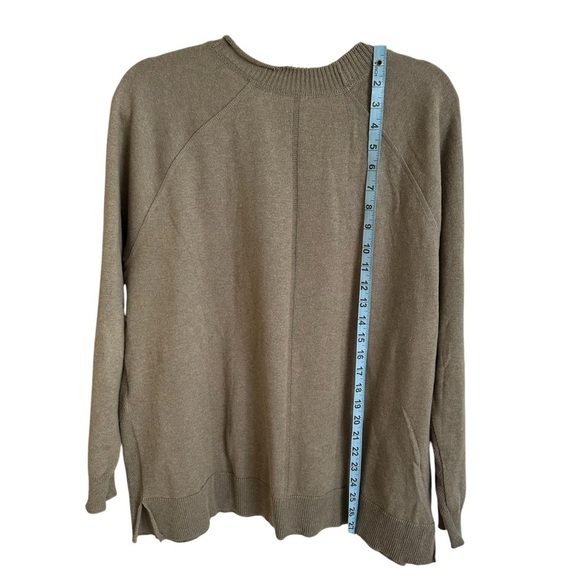 Ischiko Oska Size 2 100% Cotton Textured Sweater Top Lightweight Germany - Picture 3 of 5